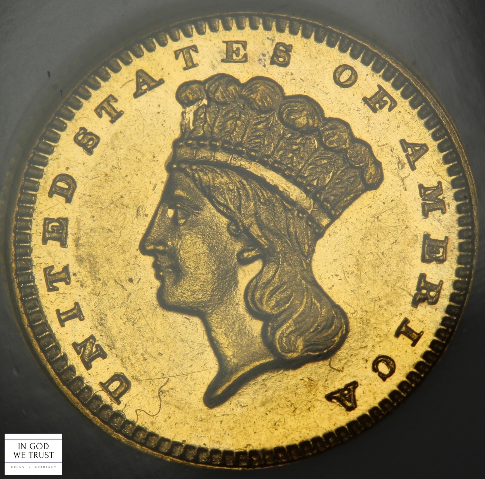 thumbnail for: 1889 G$1 NGC PR60
