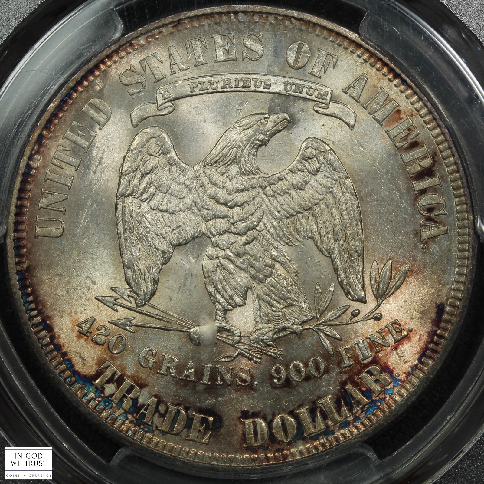 image for: 1877 Trade$ PCGS MS63