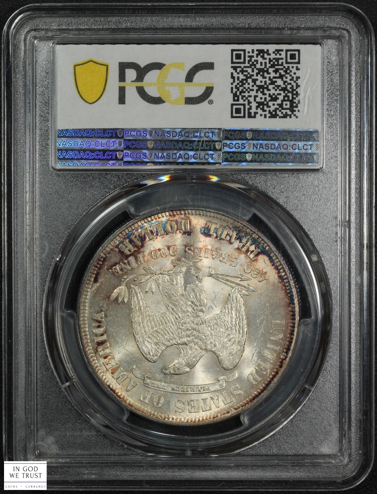 image for: 1877 Trade$ PCGS MS63