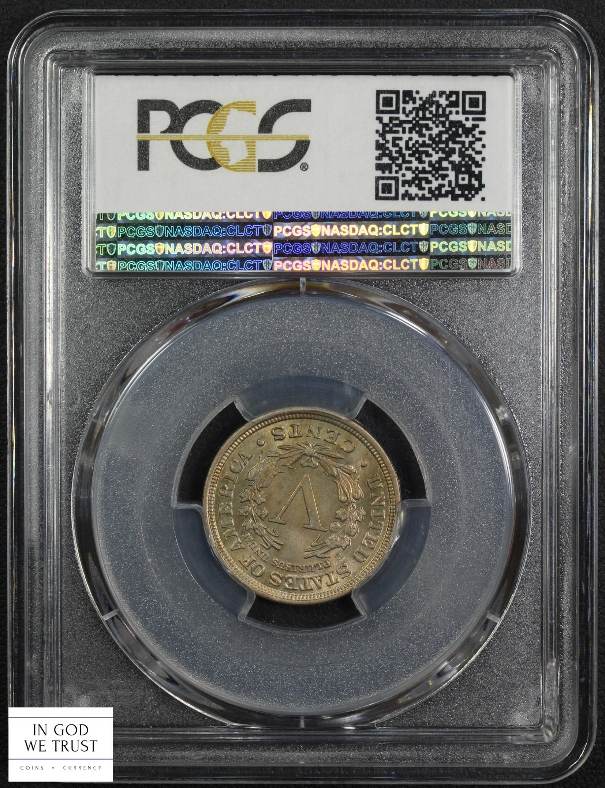 image for: 1912 5c PCGS MS65