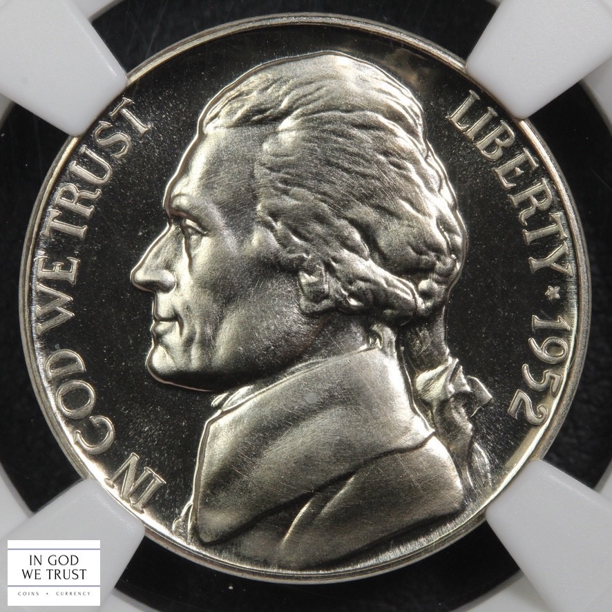 thumbnail for: 1952 5c NGC PR68 CAM