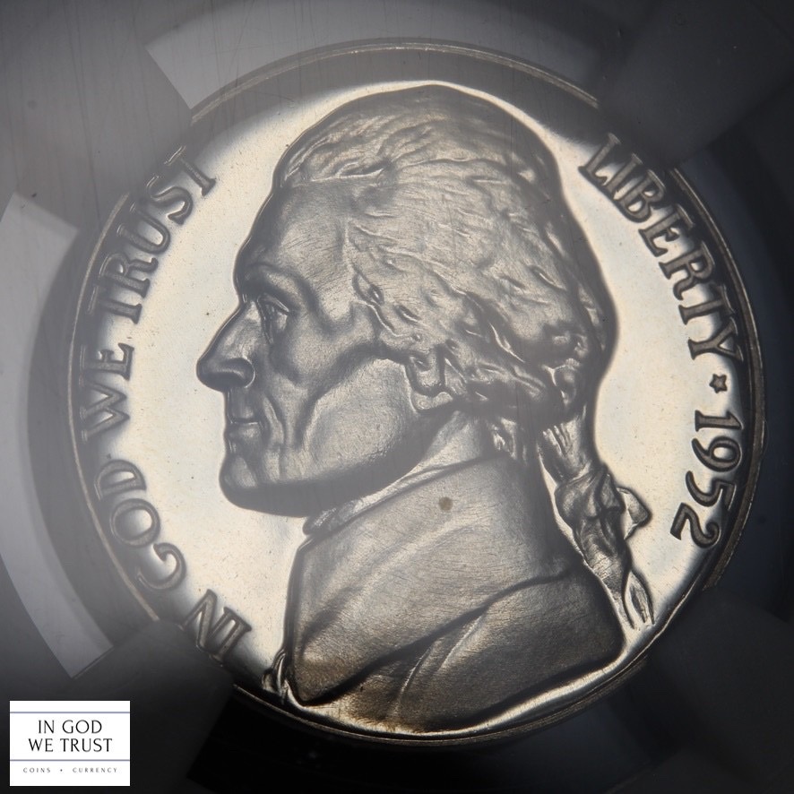 thumbnail for: 1952 5c NGC PR68 CAM