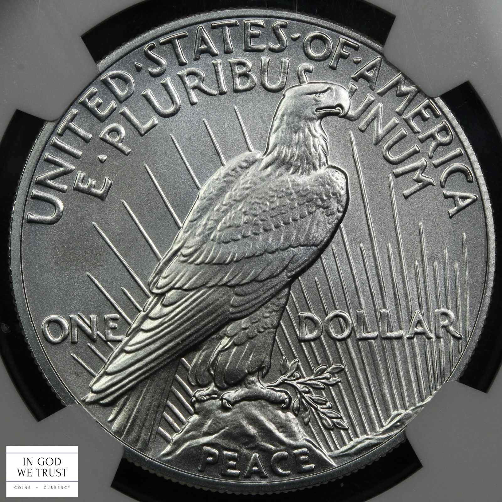 thumbnail for: 2021 Peace, 100th Anniversary S$1 NGC MS70