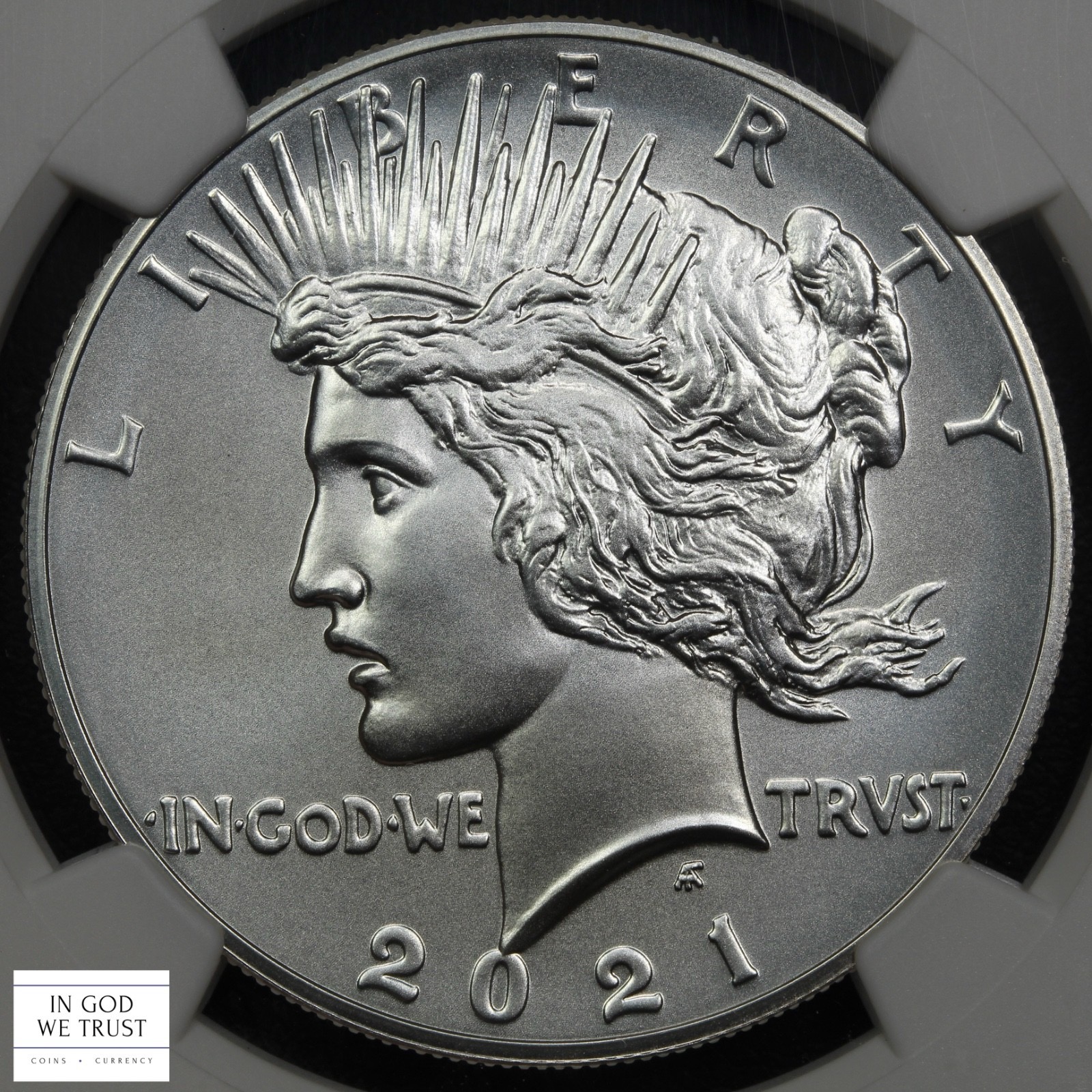 thumbnail for: 2021 Peace, 100th Anniversary S$1 NGC MS70