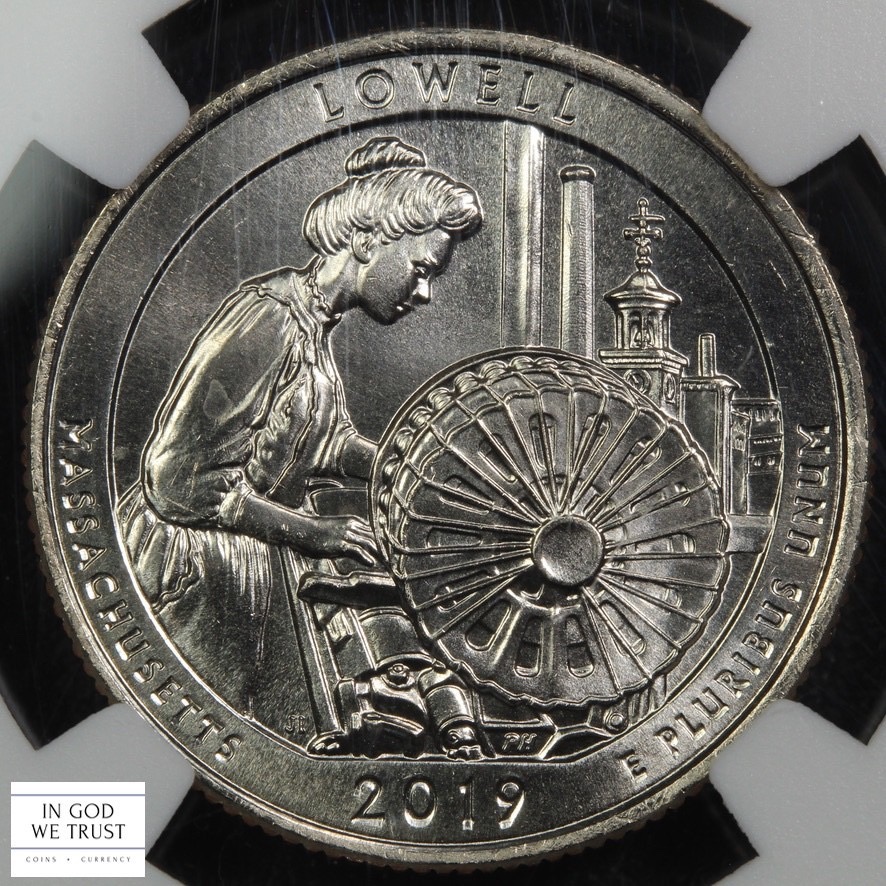 thumbnail for: 2019-W Lowell 25c NGC MS66