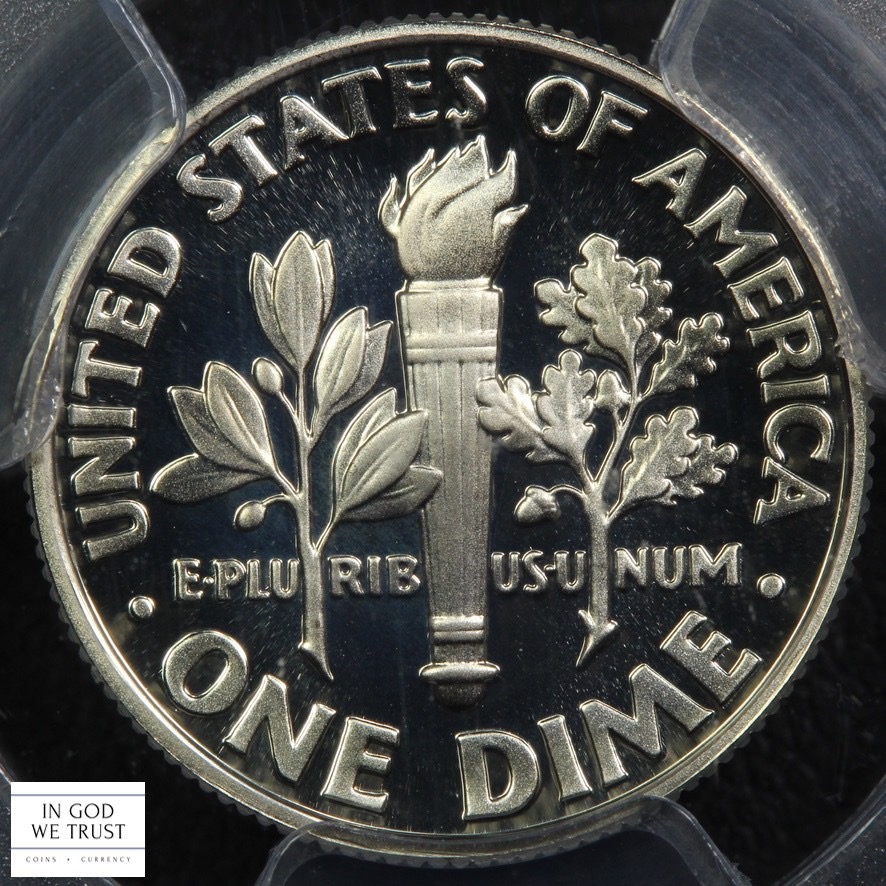 image for: 2004-S Silver 10c PCGS PR70 DCAM