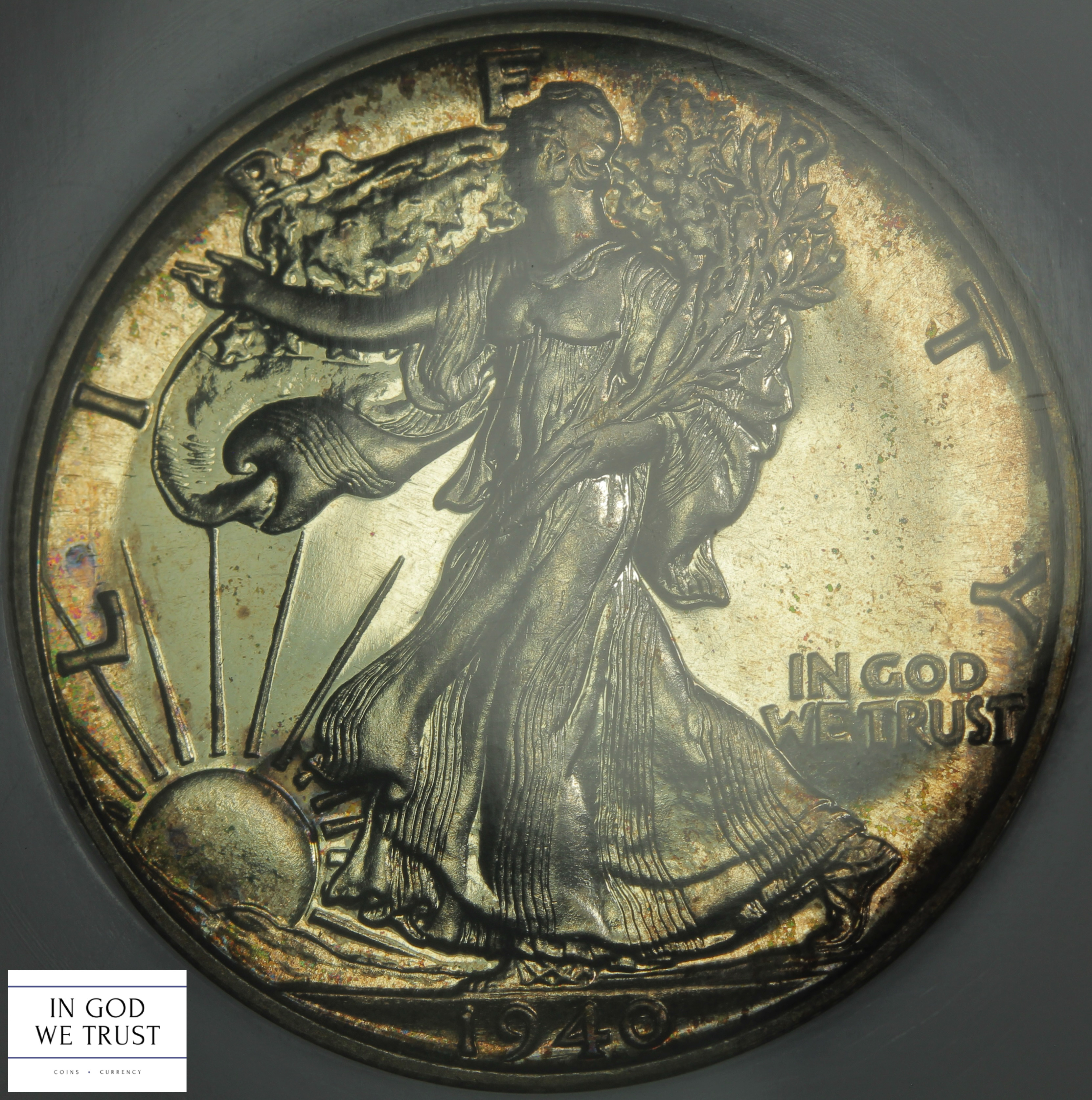 thumbnail for: 1940 50c NGC PR63