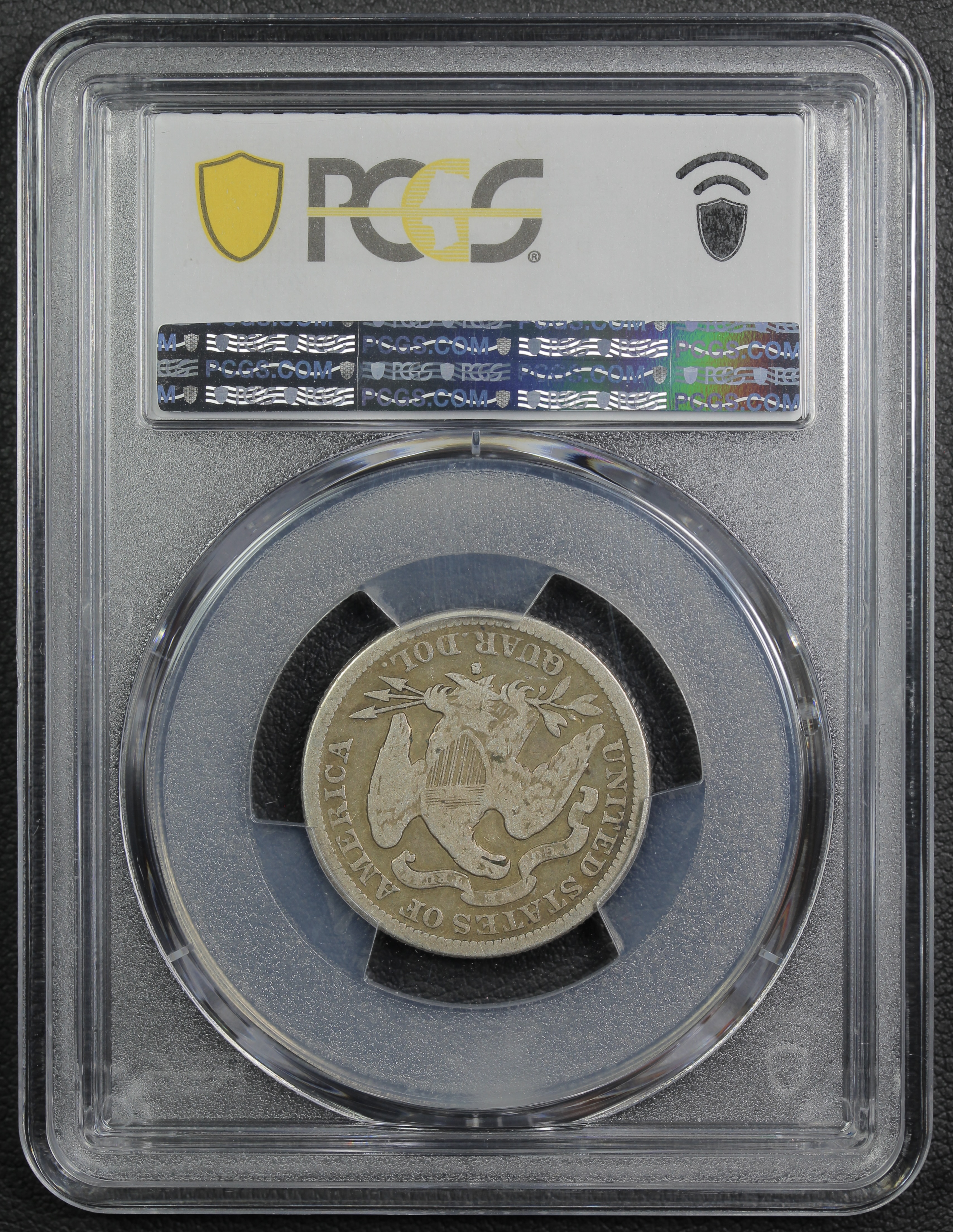 thumbnail for: 1876-S 25c PCGS VG10