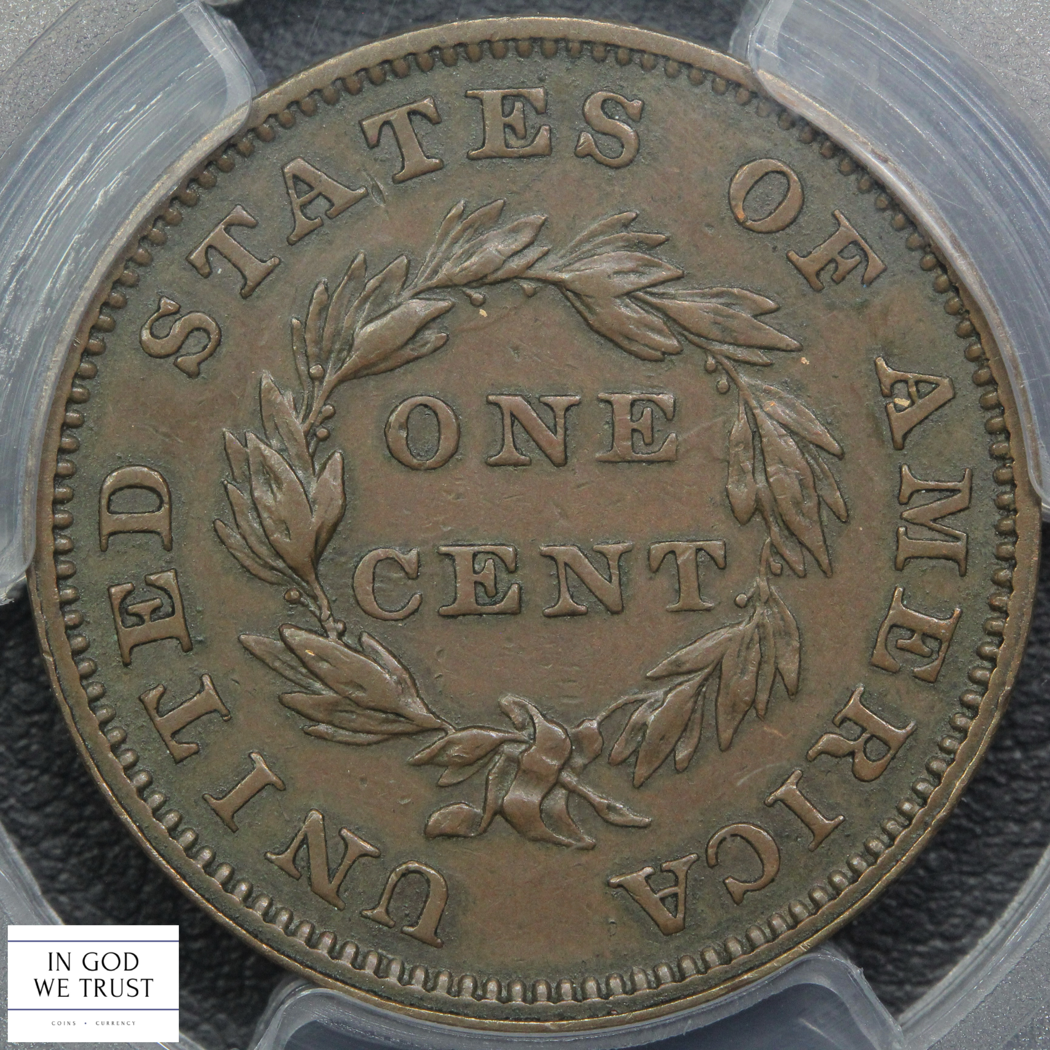 image for: 1855 Original, Copper, J-167 P1c PCGS AU55 BN