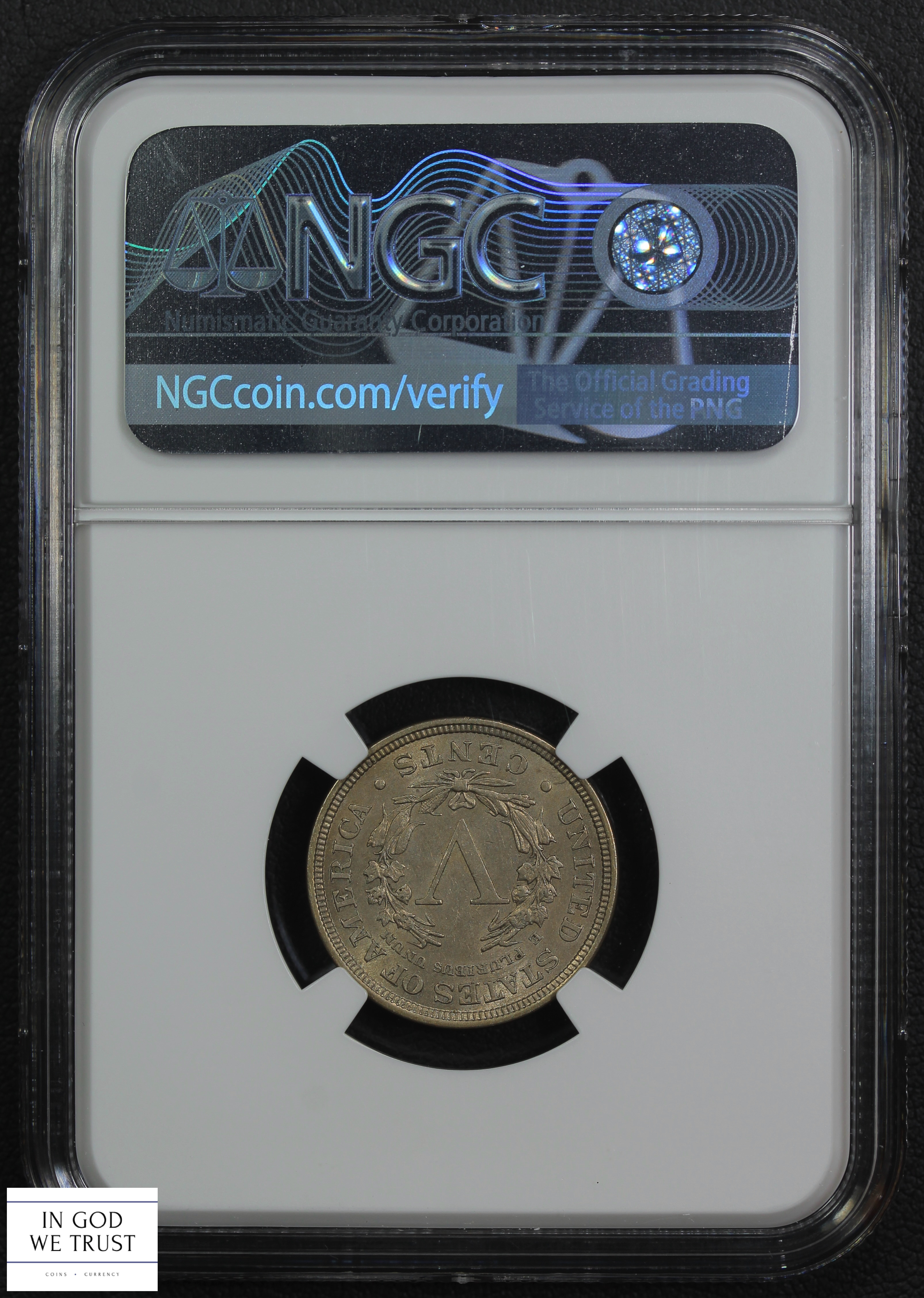 image for: 1906 5c NGC AU58