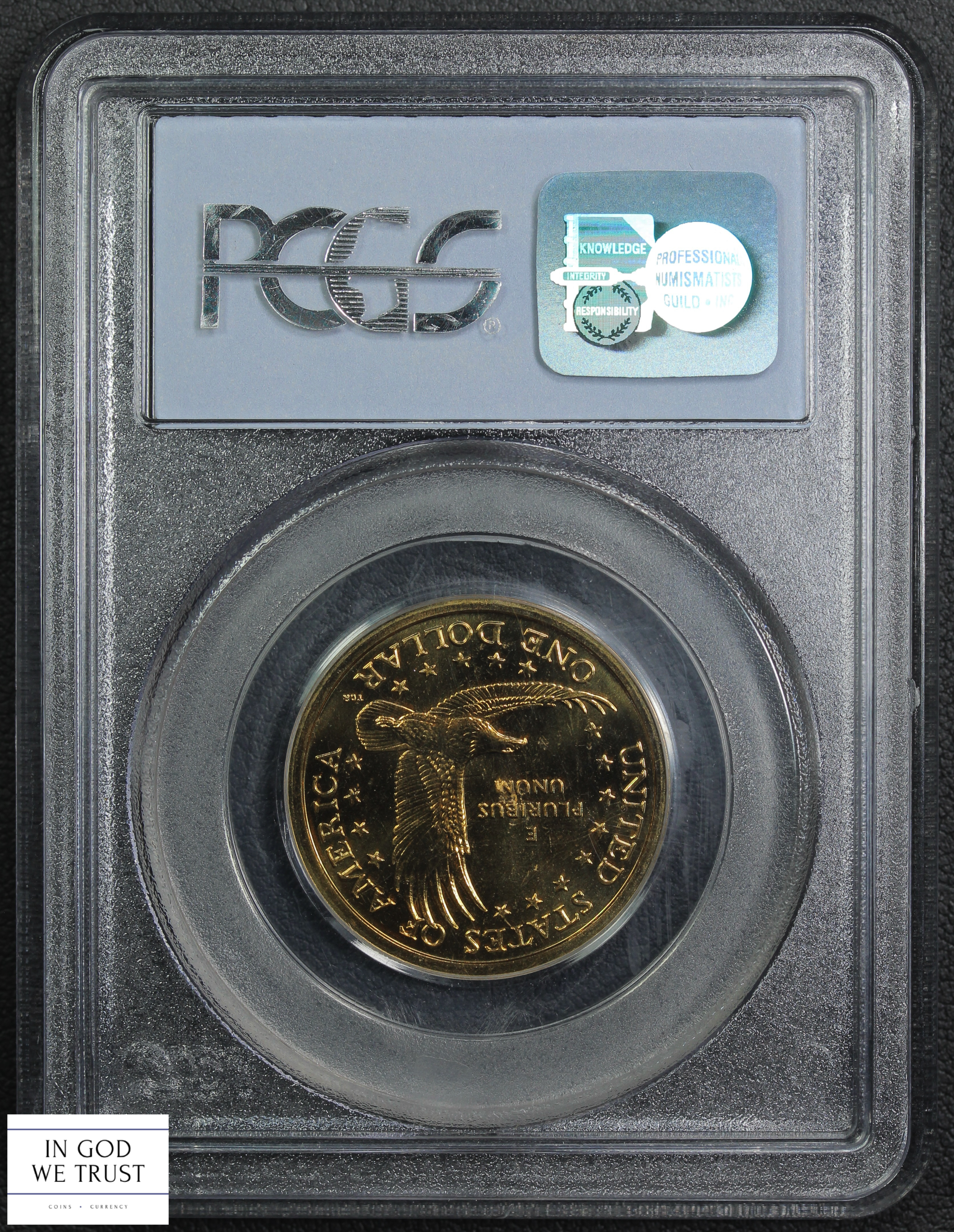 image for: 2000-P Sacagawea, Goodacre Finish $1  PCGS MS68