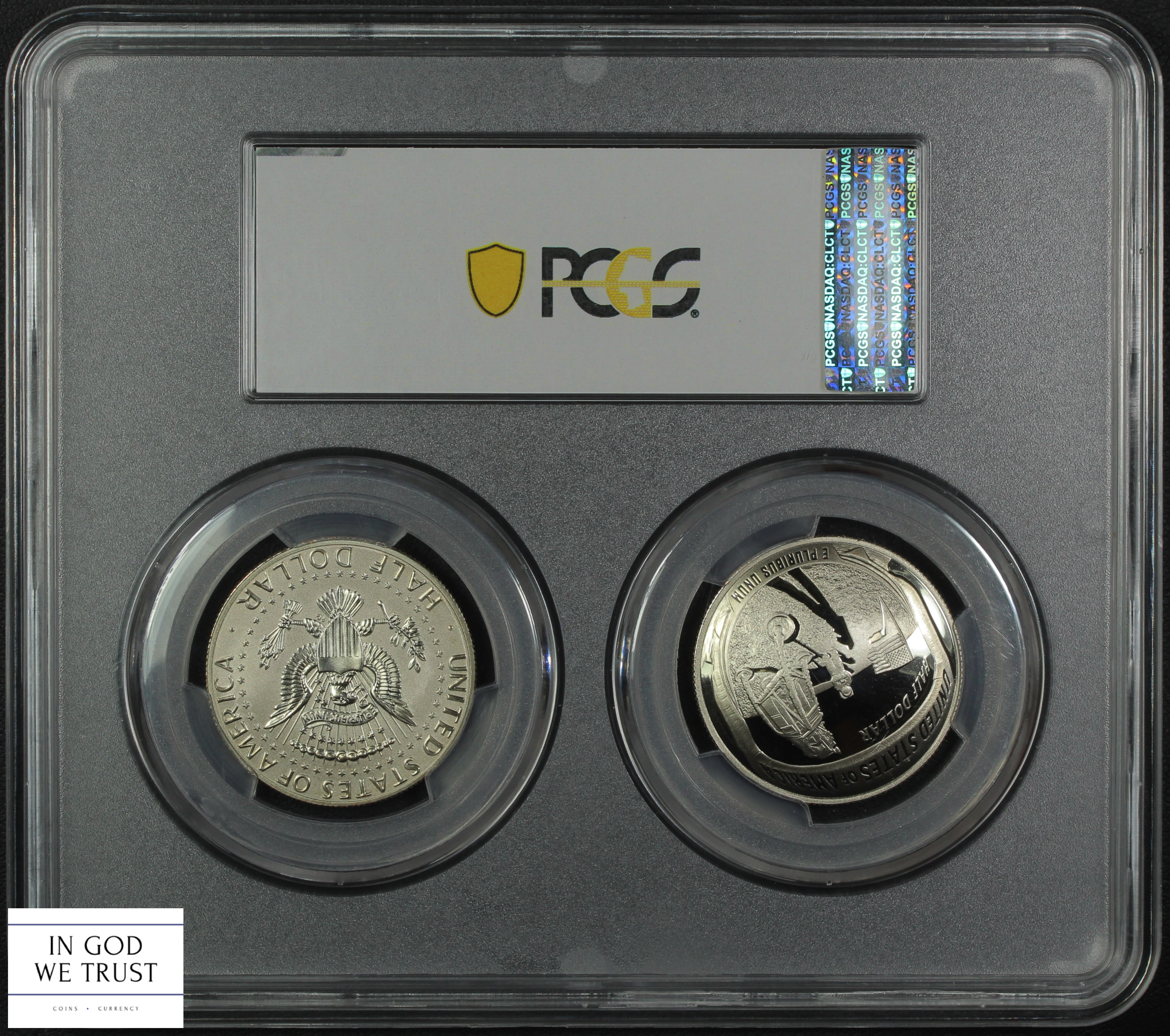 thumbnail for: 2019-S Apollo 11 50th Anniversary 50c PCGS PR70 DCAM
