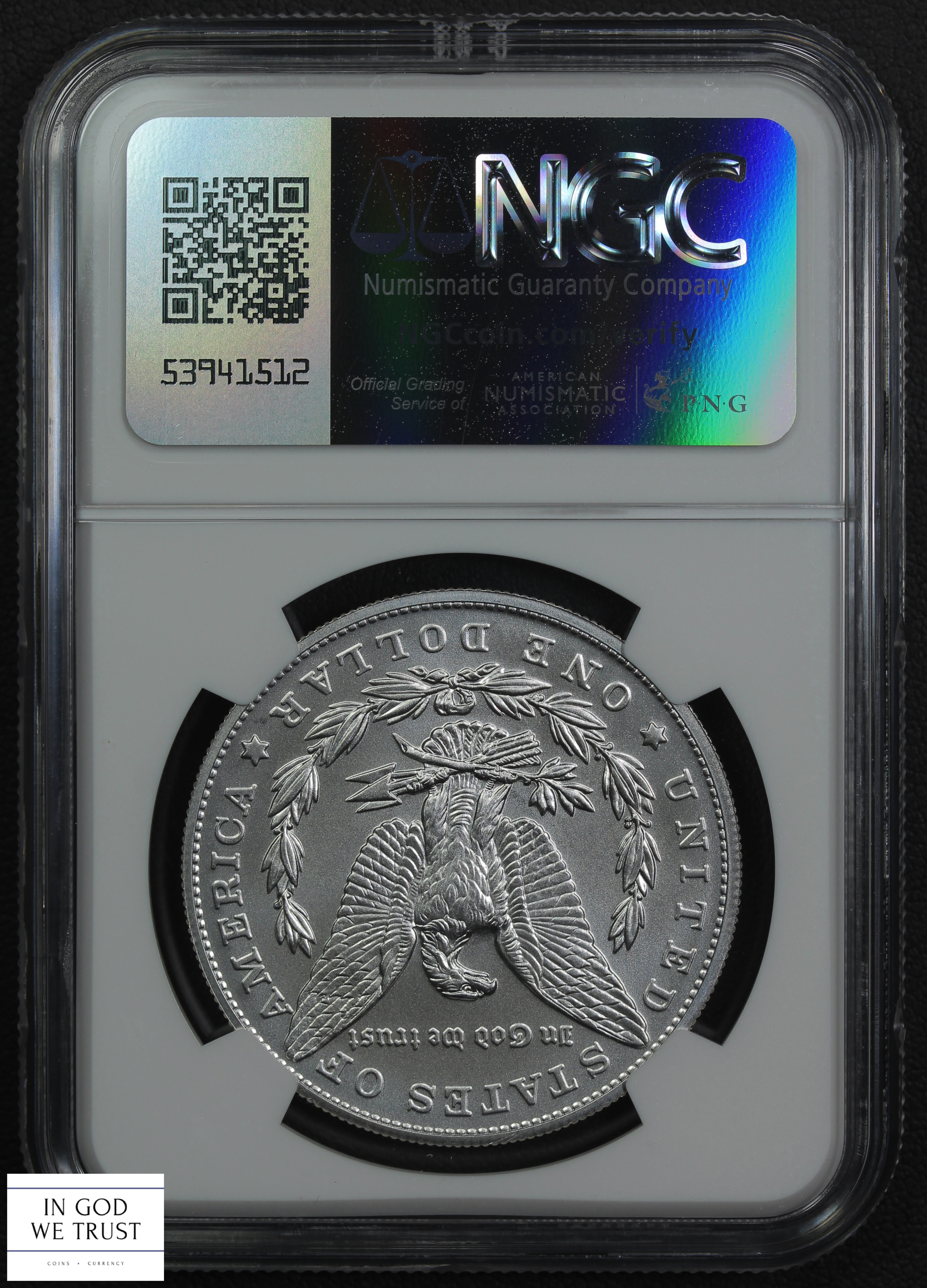 thumbnail for: 2024 Morgan S$1 NGC MS70
