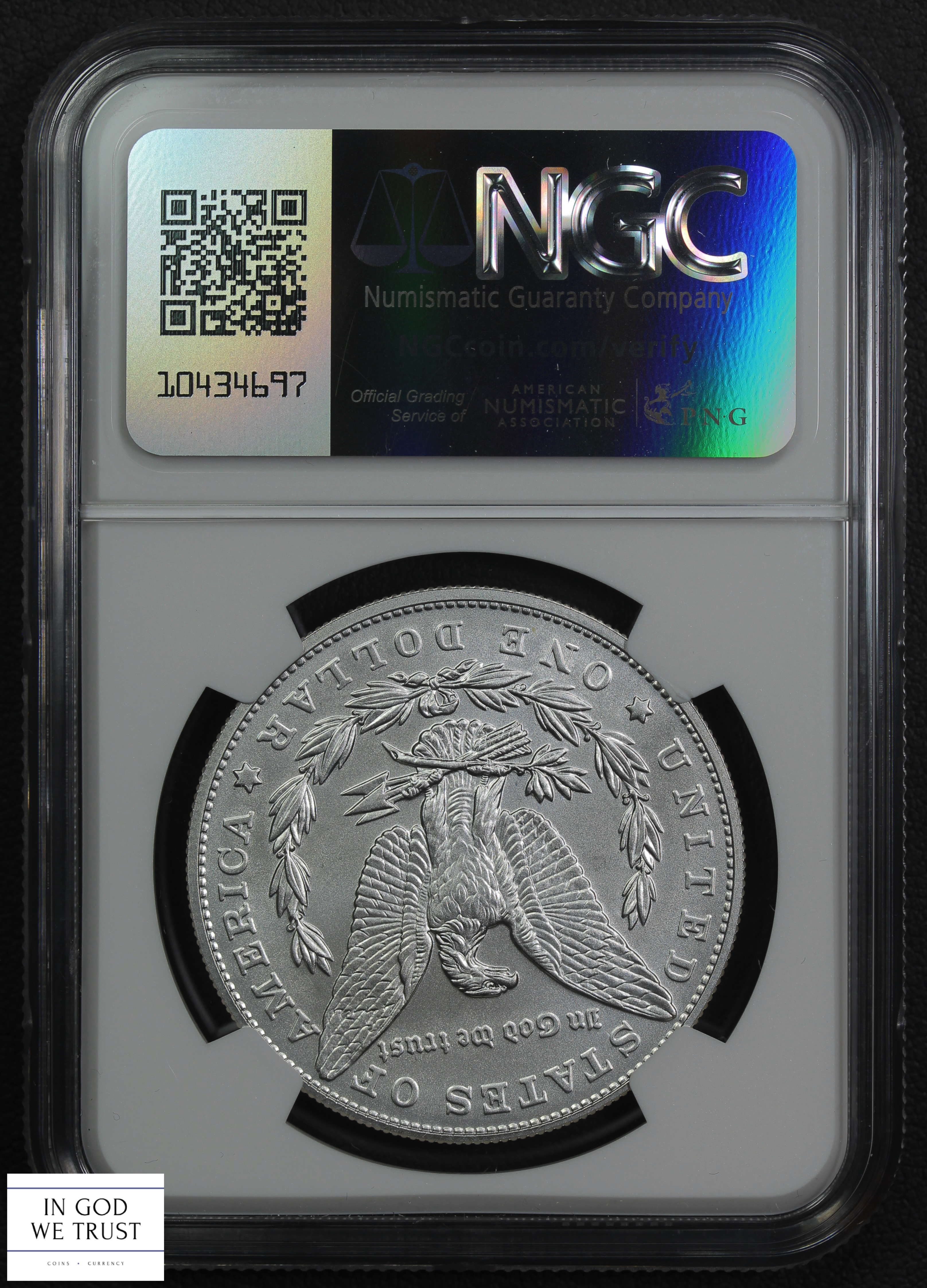 thumbnail for: 2023 Morgan S$1 NGC MS70
