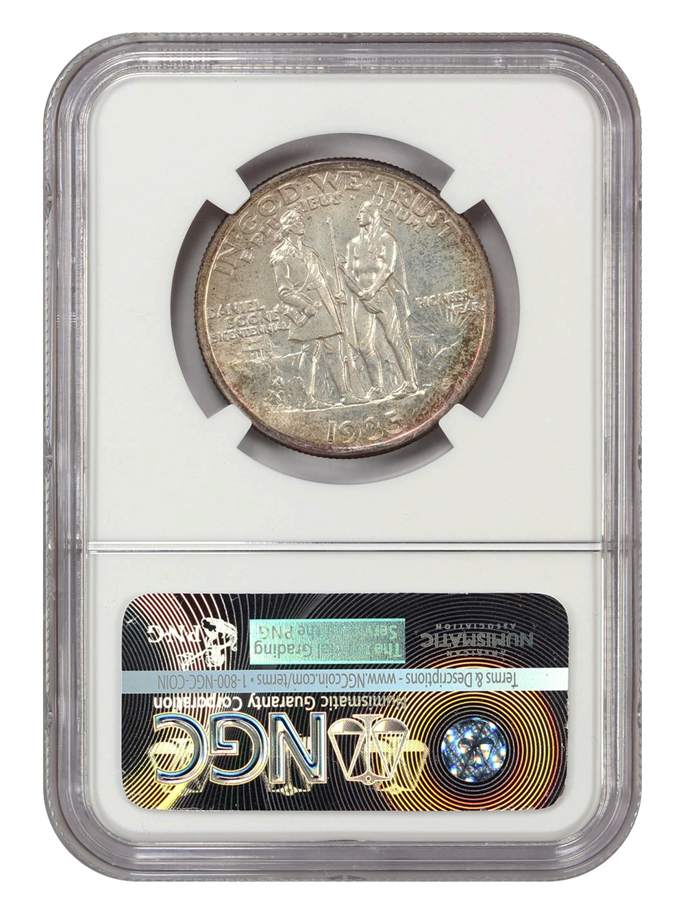 image for: 1935-S Boone 50c NGC MS68