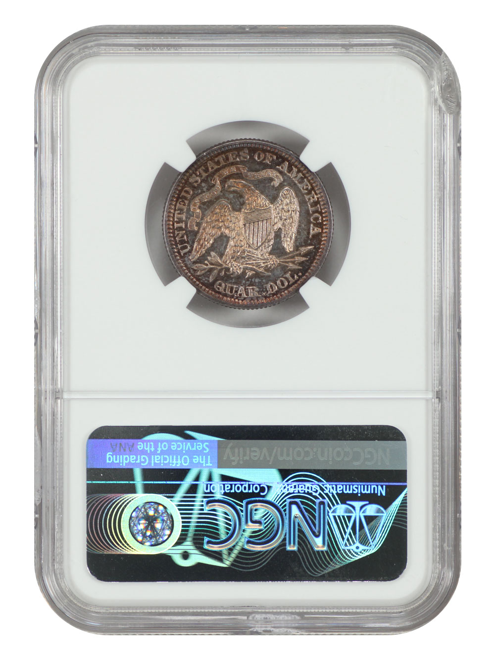 image for: 1874 Arrows 25c NGC PR66