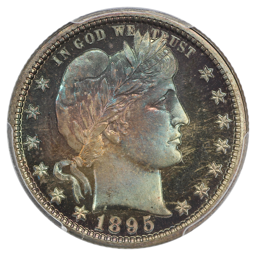 image for: 1895 25c PCGS PR68