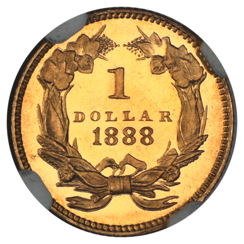 thumbnail for: 1888 G$1 NGC PR66 CAM
