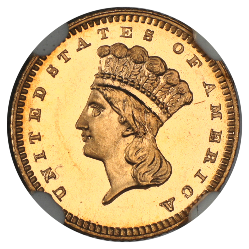 thumbnail for: 1888 G$1 NGC PR66 CAM