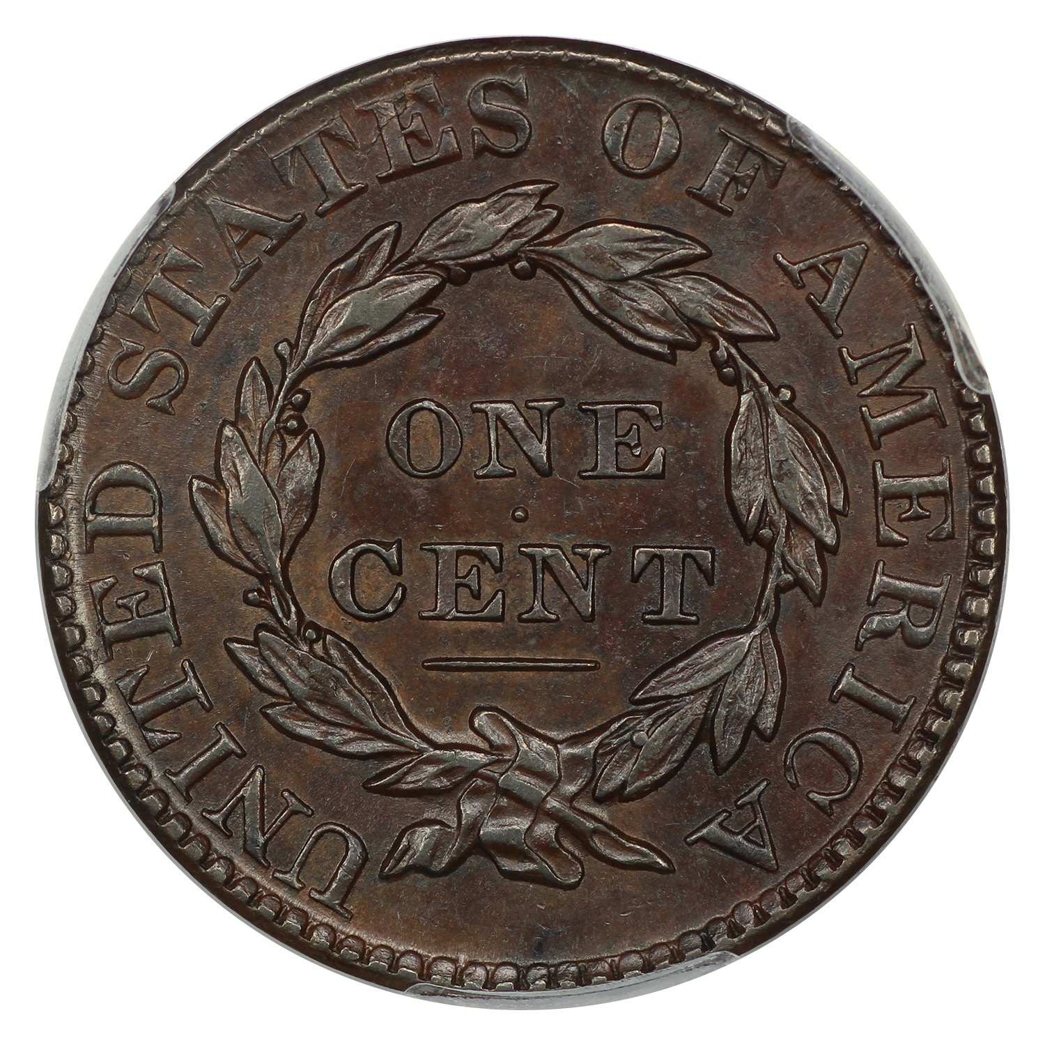 thumbnail for: 1827 1c PCGS AU53 BN