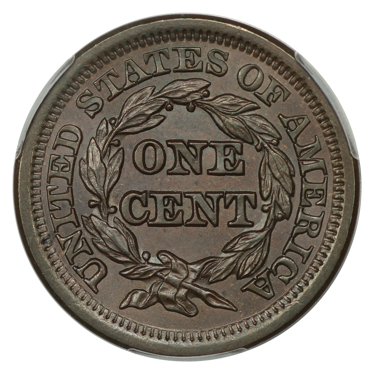 thumbnail for: 1851 1c PCGS MS65 BN