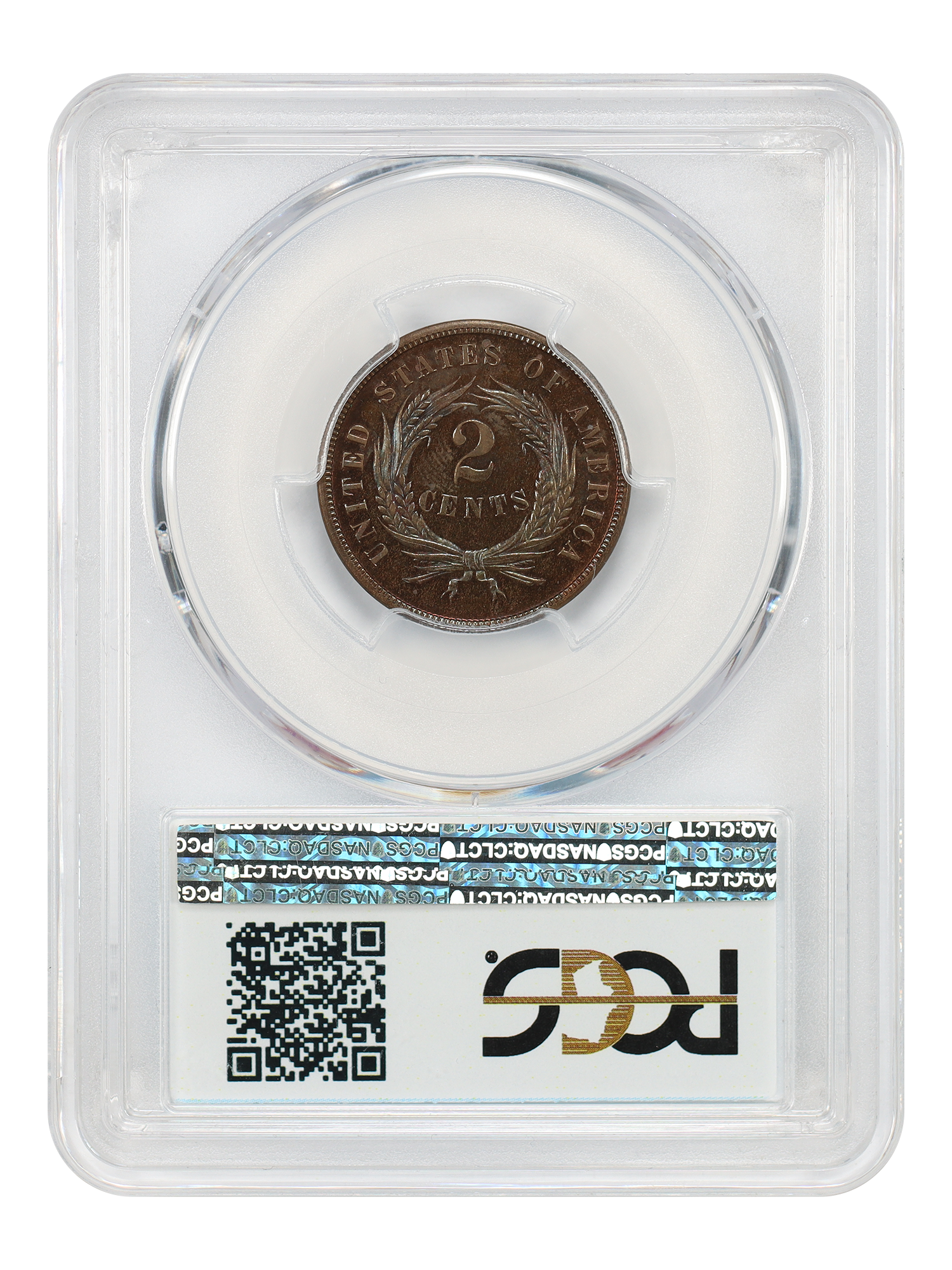 image for: 1869 2c PCGS PR66 BN