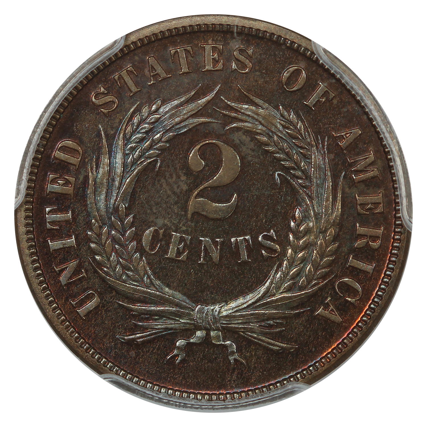 thumbnail for: 1869 2c PCGS PR66 BN