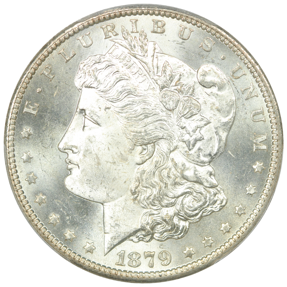 image for: 1879-S Reverse of 1878 $1  PCGS MS65