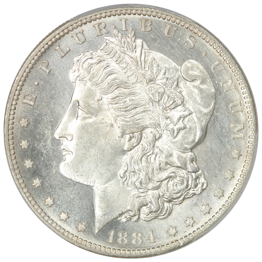 image for: 1884-S $1  PCGS MS63