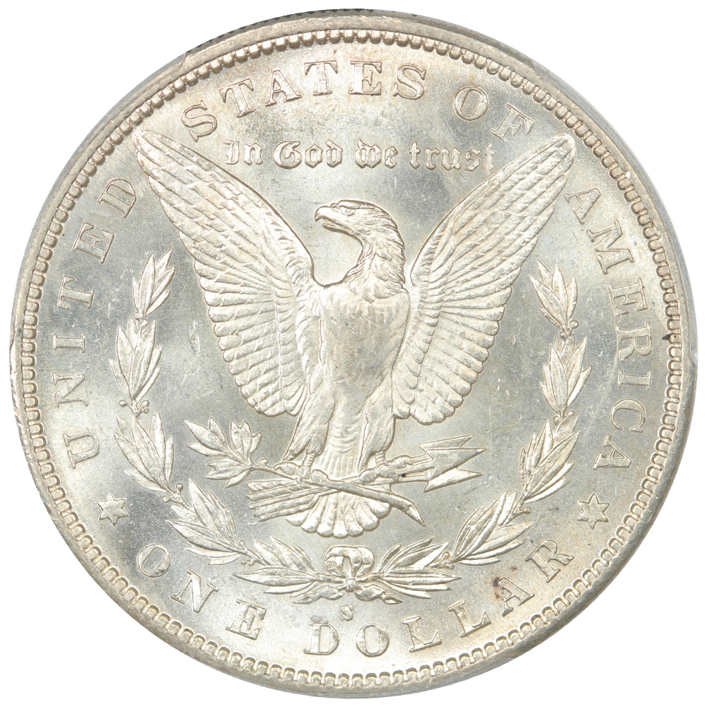 image for: 1884-S $1  PCGS MS63