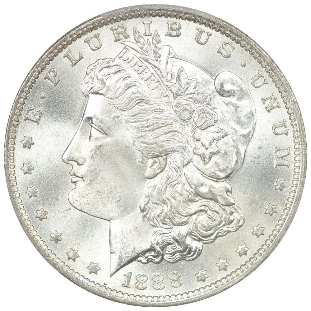 image for: 1888-O $1  PCGS MS66
