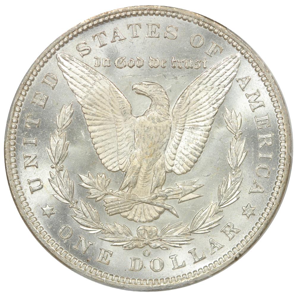 image for: 1892-O $1  PCGS MS66