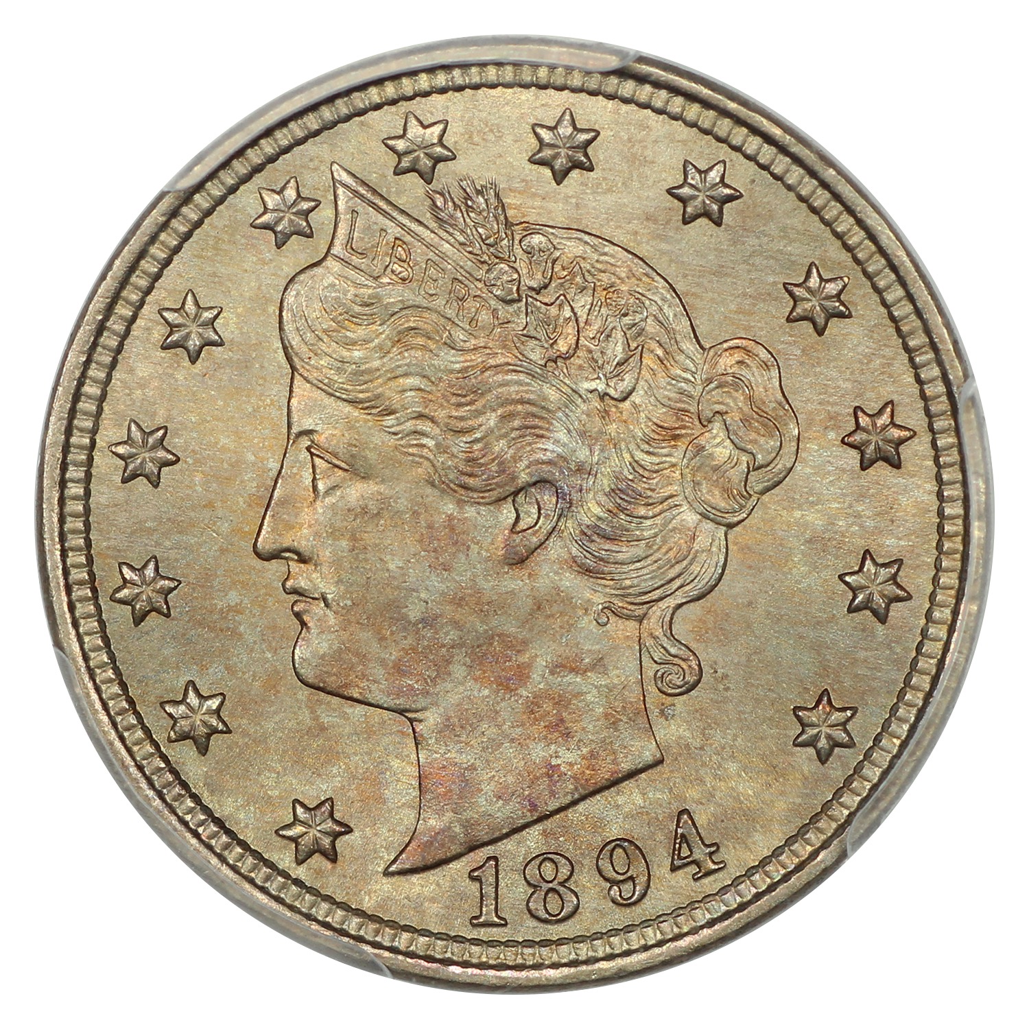 image for: 1894 5c PCGS MS66