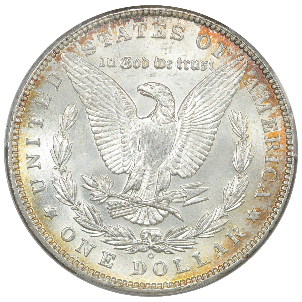 image for: 1899-O Micro O $1  PCGS MS64
