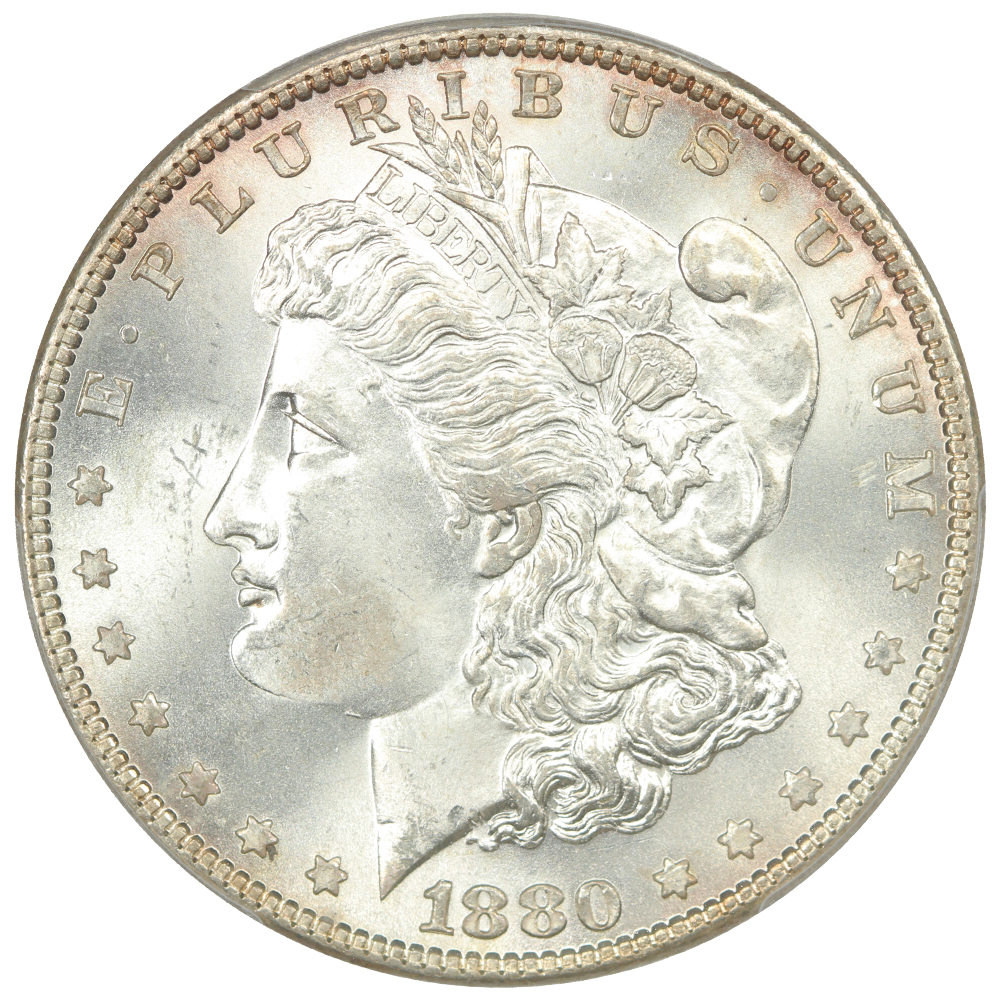 image for: 1880/79 $1  PCGS MS65