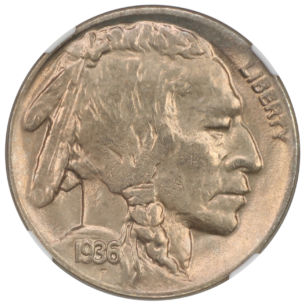 image for: 1936-D 5c NGC MS65