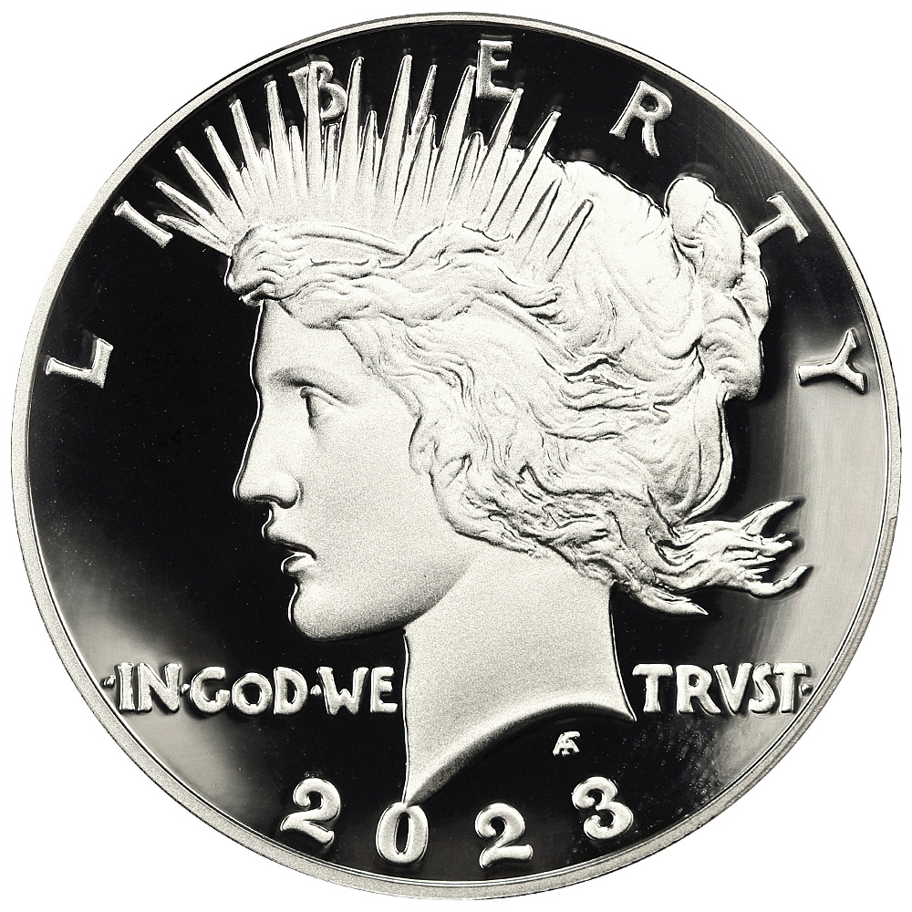 image for: 2023-S Peace $1  PCGS PR69 DCAM