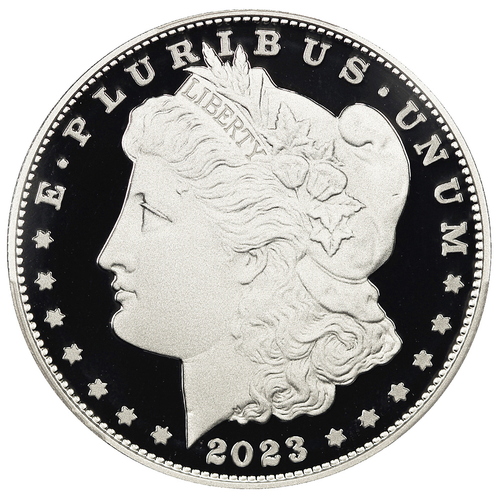 image for: 2023-S Morgan S$1  PCGS PR70 DCAM