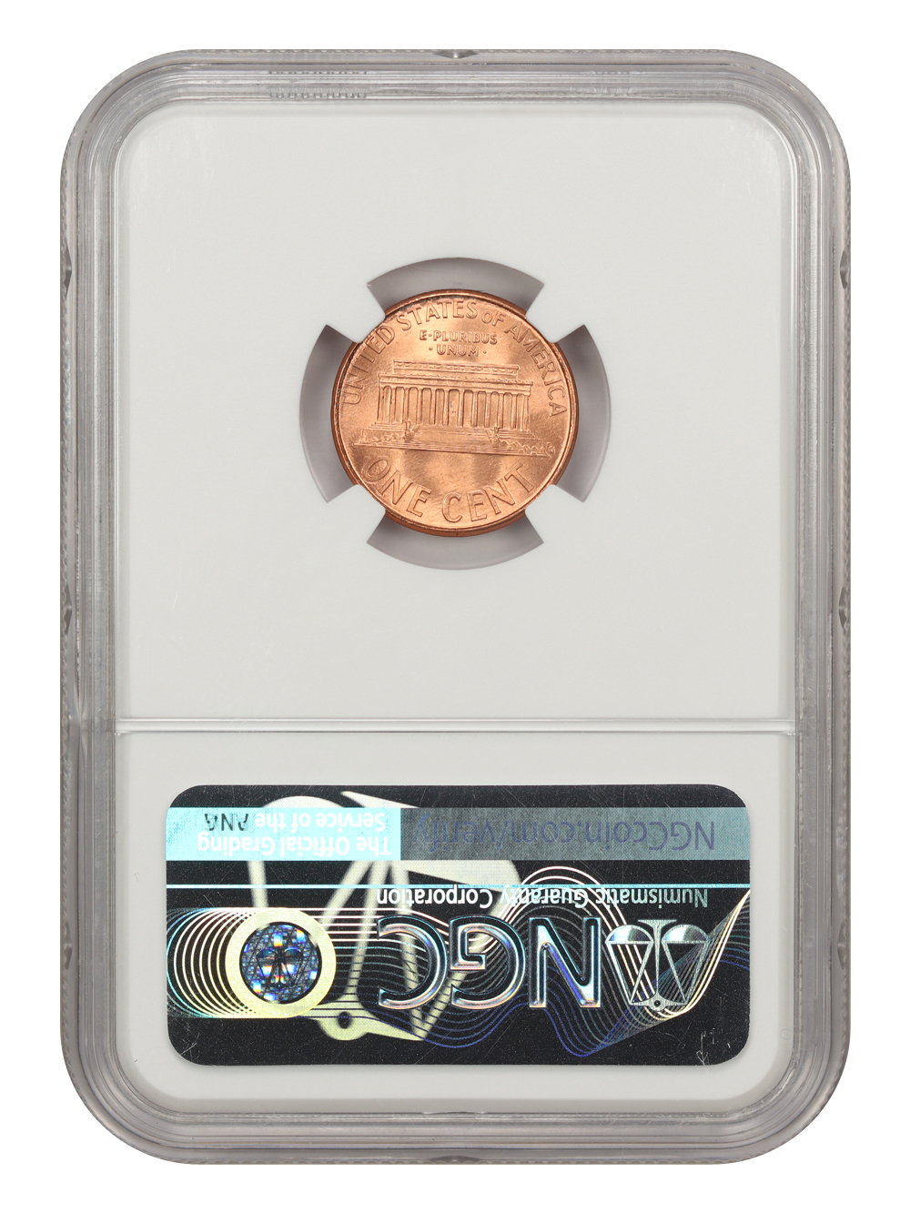 image for: 1995 Doubled Die Obverse 1c NGC MS69 RD