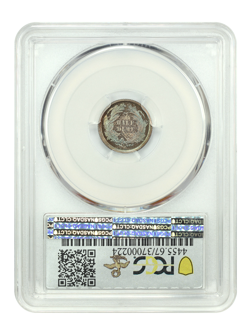 image for: 1872 H10c PCGS PR67