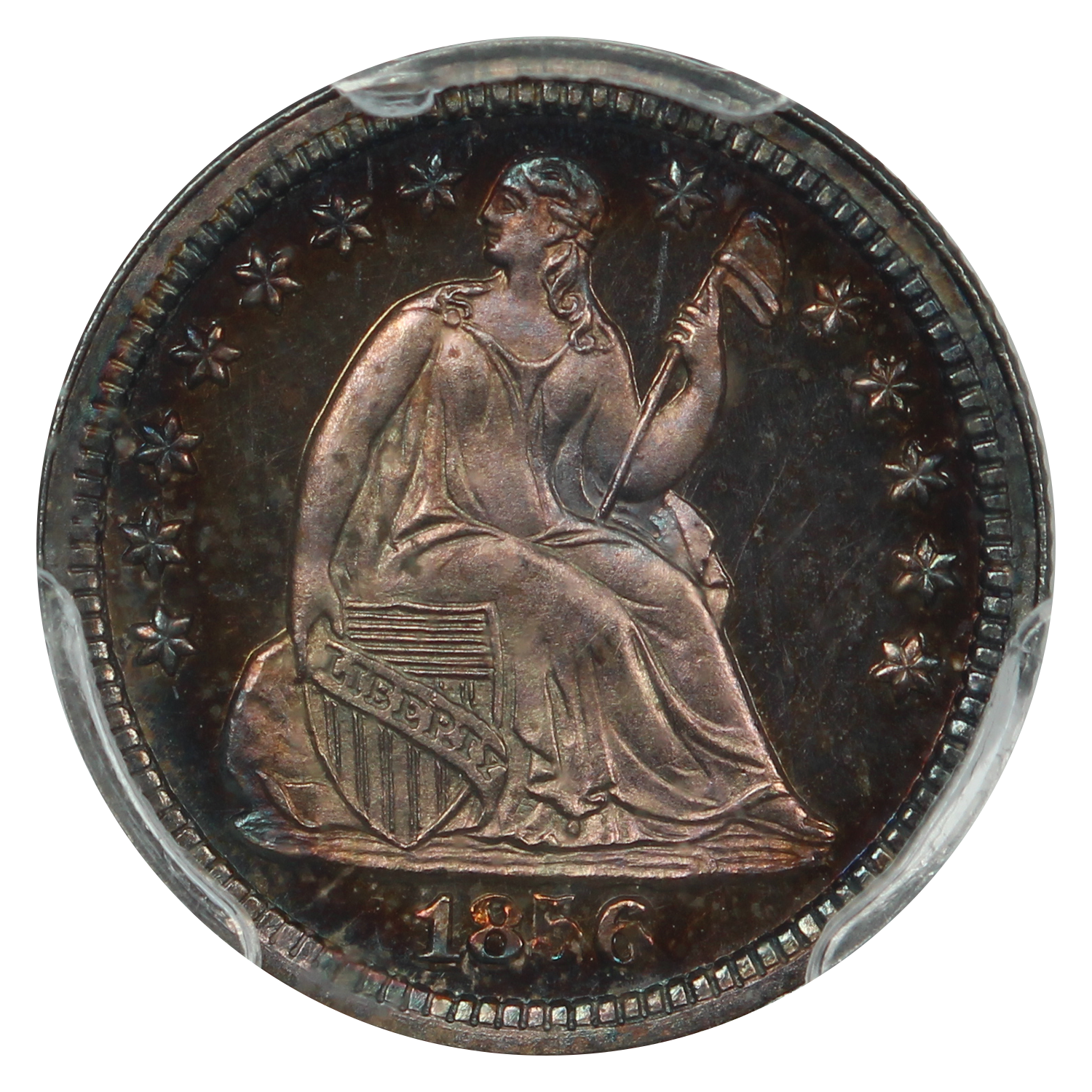 thumbnail for: 1856 H10C PCGS PR66 CAM