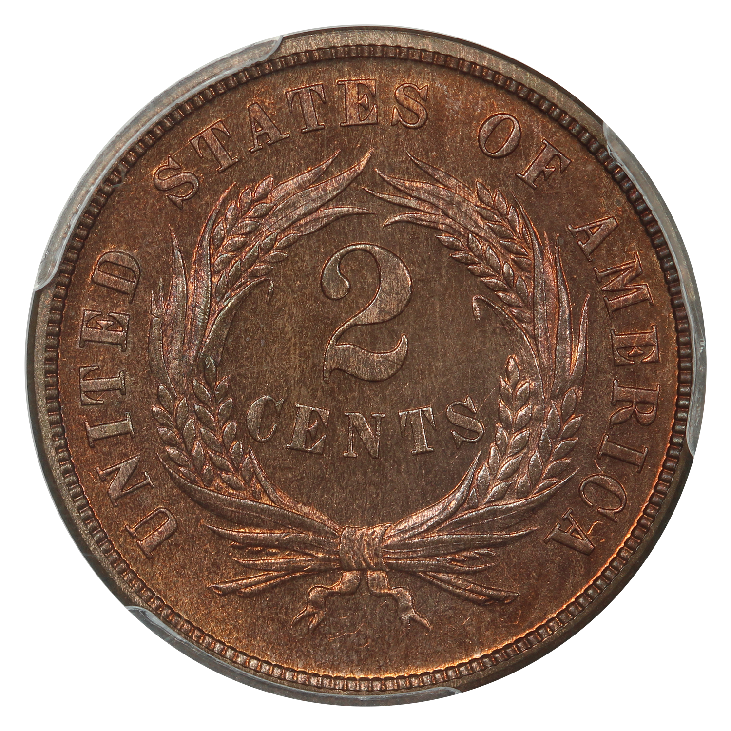 thumbnail for: 1870 2c PCGS PR66 RD