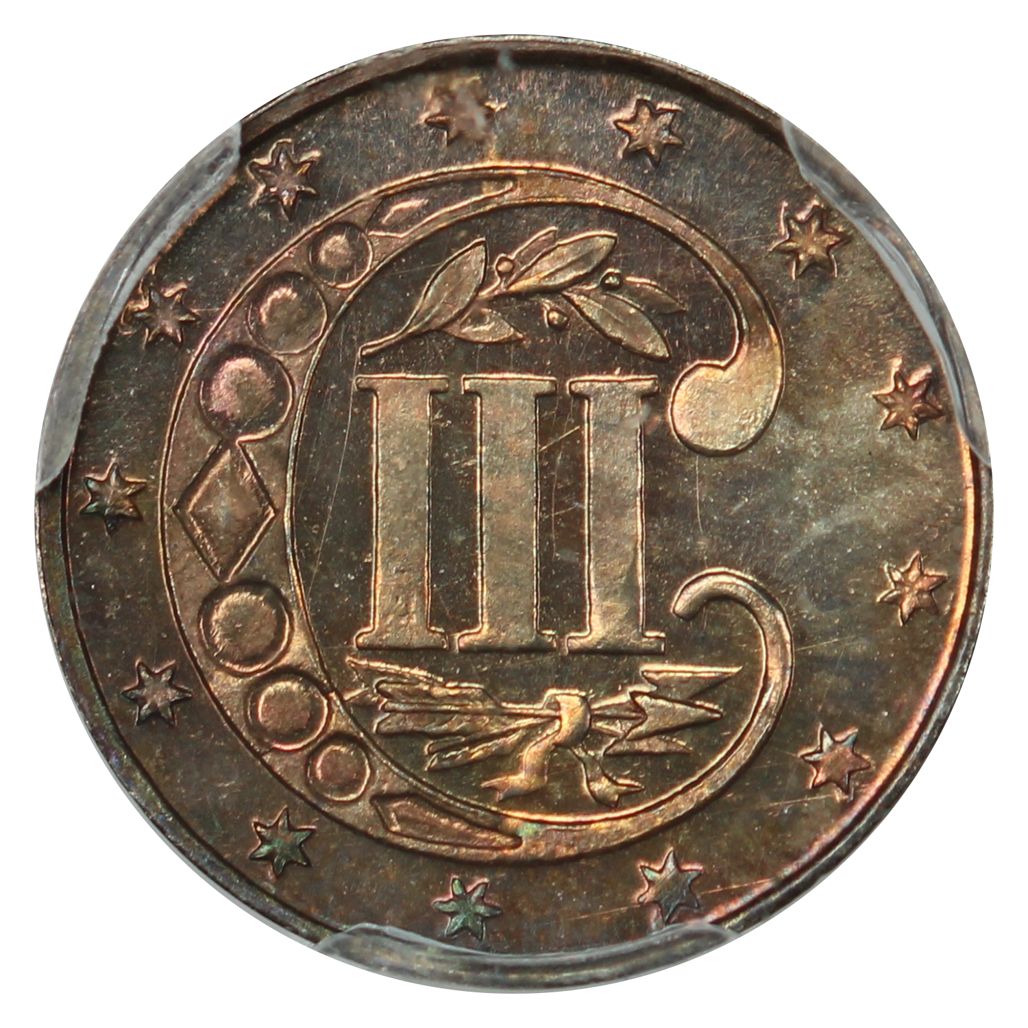 thumbnail for: 1872 3cS PCGS PR67