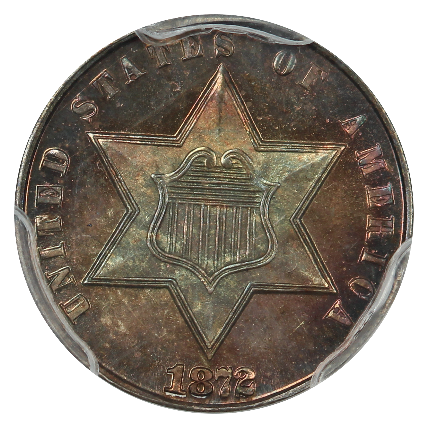 thumbnail for: 1872 3cS PCGS PR67