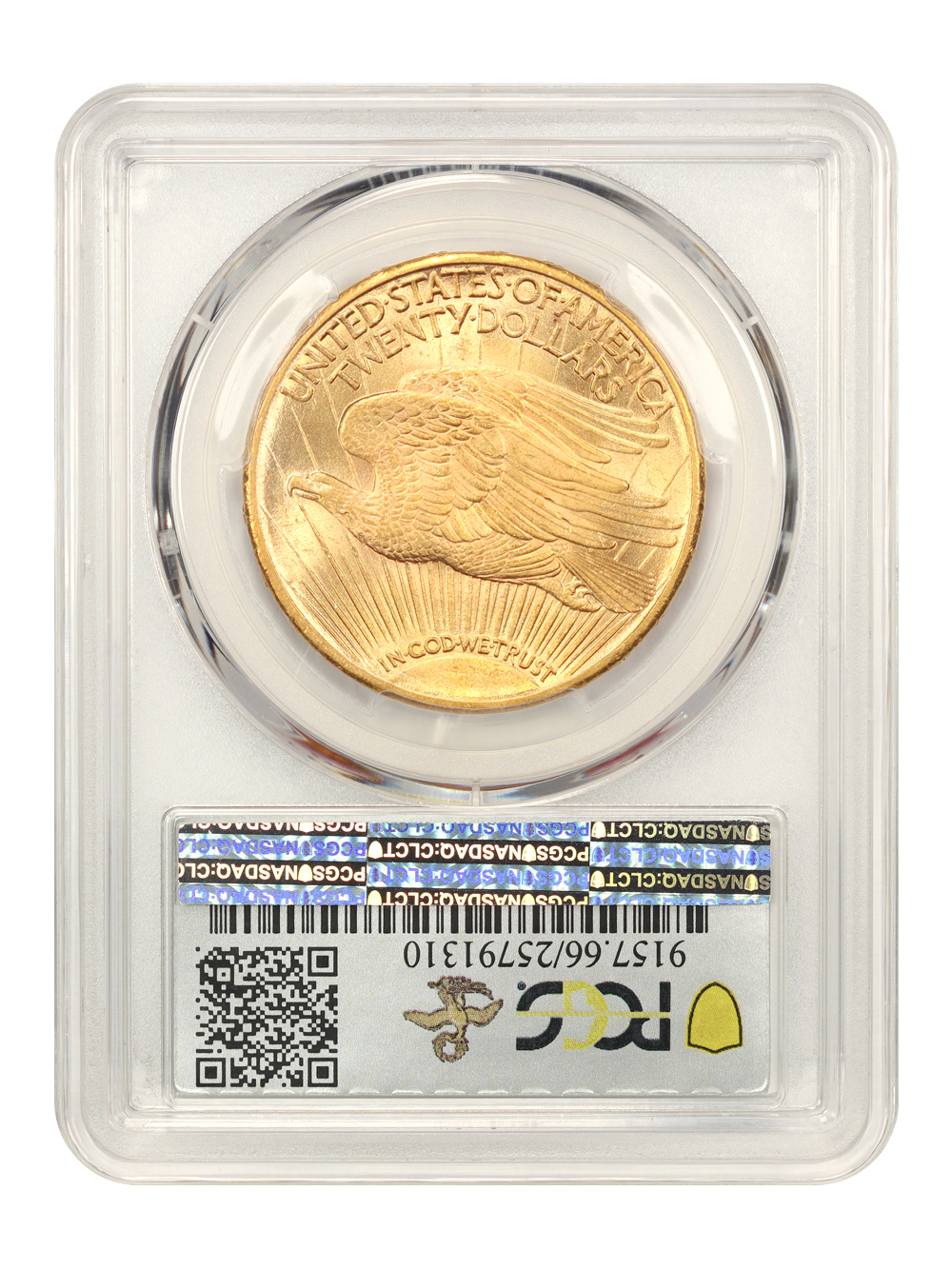 image for: 1911 $20 PCGS MS66