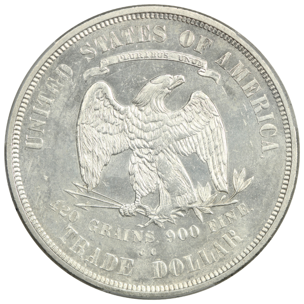 image for: 1873-CC Trade$ PCGS MS63
