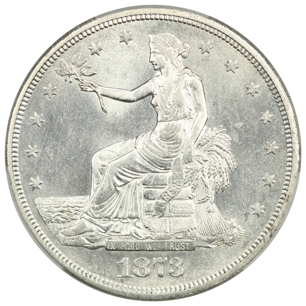 image for: 1873-CC Trade$ PCGS MS63