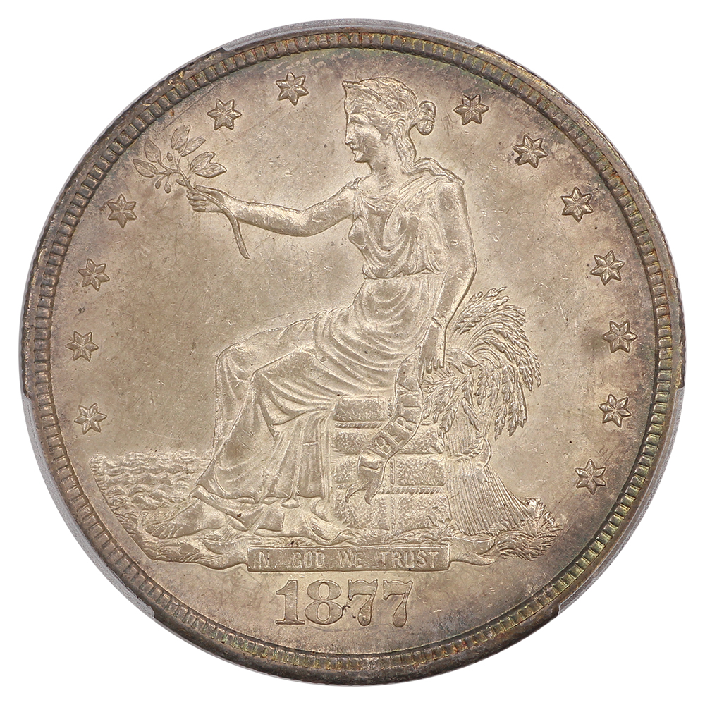 image for: 1877-CC Trade$ PCGS MS63