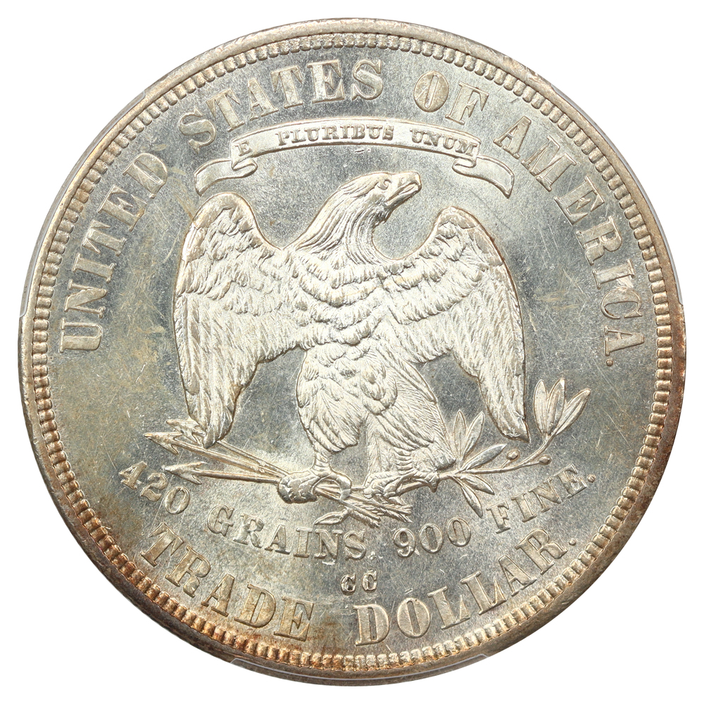 image for: 1878-CC Trade$ PCGS MS61