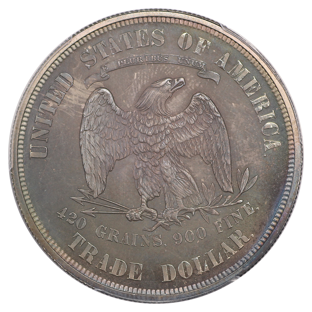 image for: 1874 Trade$ PCGS PR66